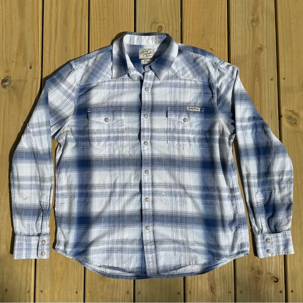 Lucky Brand Distinctive Western Sportswear Blue Women’s Large